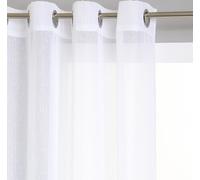 Rideau - rayé - blanc - 140x240 cm - Atmosphera créateur d'intérieur