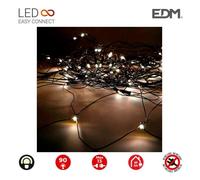 Rideau Red Icicle Easy-Connect 2x1,5mts 90 Led Blanc Chaud 30v (Usage Int. Ext.) Edm Total 1,62w