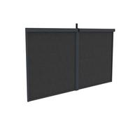Rideau rétractable pour pergola bioclimatique - L3,67 x H2,05 m - VIADANA