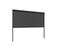 Rideau rétractable pour pergola bioclimatique - L300 cm x H234cm - anthracite - COSMA