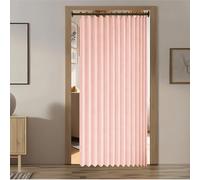Rideau Separation 103 x 181 cm Anti Bruit, Opaque, Bloquer, Separation, Anti Froid Occultant Chaleur Rideaux Pliants Personnalisables pour Salon Chambre Maison et Cuisine, Rose