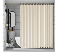 Rideau Separation 275 x 170 cm Anti Froid et Chaleur, Séparateur de Pièce Pliable, Design Accordéon Rideau de Porte Pliant pour Salle de Bain, Chambre à Coucher, Salon, Beige