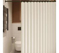 Rideau Separation 65 x 105 cm Anti Bruit, Opaque, Bloquer, Separation, Anti Froid Occultant Chaleur Rideau Accordéon Porte Entrée pour Salon Chambre Maison et Cuisine, Beige