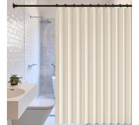 Rideau Separation 98 x 226 cm Anti Froid et Chaleur Magnétique Impermeable à Oeillets Décoratif Rideau Separation Porte Entrée pour Chambre, Salon Décoration de Fenêtre, Beige