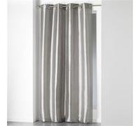 Rideau shantung shana gris 140x240 - Douceur d'intérieur Gris, Gris