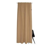 Rideau Solo 130 x 250 cm - Rideau opaque en coton mélangé - Rideau de salon - Rideau décoratif - Curtains