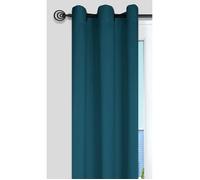 Rideau - STOF - Nelson - 100% Polyester - 135 x 240 cm - Bleu Canard - Occultant