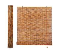Rideau Store Bambou Intérieur Store Enrouleur Bambou Exterieur Store Roseau 80x100 150x200 60x160 140x250 120x180cm Faciles à Installer Store Venitien Bois Pour Salon Jardin Patio Anti-UV(Carbonized C
