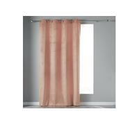 Rideau tamisant a oeillets 140 x 240 cm velours Velvetine Dragée