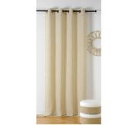 Rideau tamisant en laine - Taille: 145x280cm - Coloris: Lin