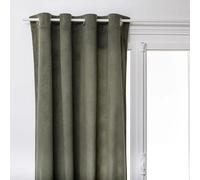 Atmosphera Rideau Lilou Vert kaki 140 x 260 cm