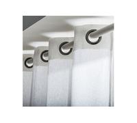 LINDER Rideau, 60Pourcentcoton 40Pourcentlin, Écru Blanc cassé, 135x260cm