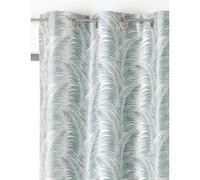 Rideau tamisant, Palme vert d'eau l.145 x H.250 cm LINDER