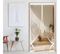 Rideau Thermique Isolant 138 x 200 cm Anti Froid et Chaleur Vent Imperméable Isolation Phonique Porte Rideau Thermique Anti Froid pour Chambre à Coucher, Cuisine, A