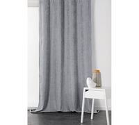 Rideau thermique Linder à galon fronceur Alaska - Gris clair