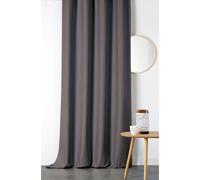 Rideau thermique Linder à galon fronceur Boreal - Taupe