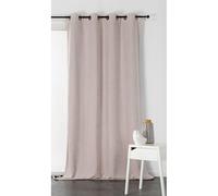 Rideau thermique Linder à œillets Alaska Beige Sepia - 140X260cm