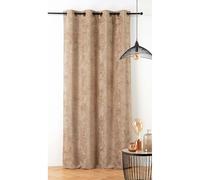 Rideau thermique Linder à œillets Colorado Beige - 135X260cm