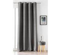 Rideau thermique Linder Boreal à œillets - Gris