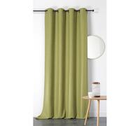 Rideau thermique Linder Boreal à œillets - Vert Chartreuse