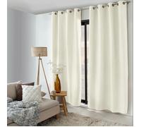 Rideau thermique occultant Nordica écru 135 x 240 cm - Enjoy Home