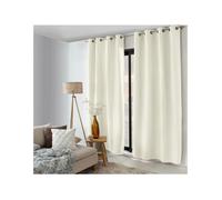 Rideau thermique occultant Nordica écru 135 x 240 cm - Enjoy Home