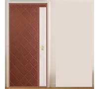 Rideau Thermique Porte D'entrée Rideau de porte d'hiver en coton épais, isolation thermique domestique et Protection contre le froid, rideau suspendu magnétique à ouverture droite(C,Custom contact)