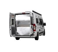 Rideau thermique portes arrières PREMIO : 1 panneau sans fenêtre Ducato - Gris clair