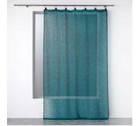 Rideau Voilage à Anneaux ""Linka"" 140x240cm Bleu