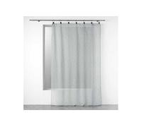Douceur d'Intérieur – Voilage à anneaux Linka – 140 x 240 cm – Gris