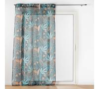 Douceur d'Intérieur - Rideau voilage à œillets Tilda 140x240 cm Vert Vert G