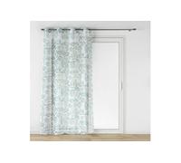 Douceur d'Intérieur – Voilage à œillets Biovana – Voile sablé imprimé – 140 x 240 cm