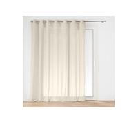 Voilage a oeillets 240 x 240 cm voile tissé Carlin