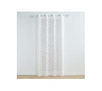 Rideau Voilage à Oillets "Karla" 140x240cm Blanc