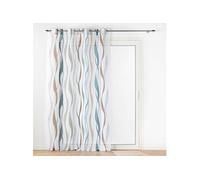 Rideau Voilage à Oillets "Lisana" 140x240cm Multicolore