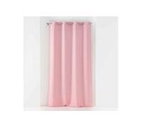 Rideau Voilage à Oillets "Soane" 140x180cm Rose