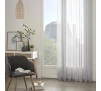 Rideau Voilage "Anissa" 140x240cm Gris