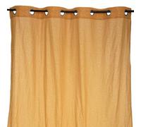 Atmosphera - Rideau enfant à œillets Berlingot - 140x250 cm - Ocre