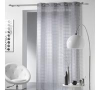 Rideau Voilage "Candide" 140x240cm Gris