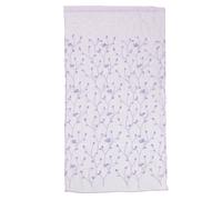 Rideau voilage en polyester, tissu unique à fil retors assurant durabilité et protection de l'intimité pour tout espace, 250 x 100 cm