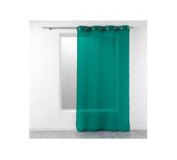 Rideau Voilage Étamine "Telma" 140x280cm Émeraude G