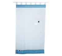Rideau voilage - Sauthon Baby Déco - Lazare - 105x180 cm - Coton - Bleu