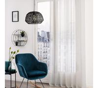 Atmosphera Voilage Louis – blanc 140 x 240 cm
