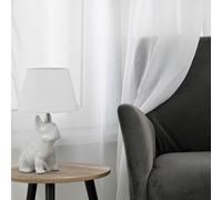 Rideau Voile Crash tunnel semi-transparent 140 x 270 cm