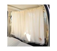 Rideau Voiture,Rideau Occultant Voiture Rideau De Séparation Confidentialité Pare-Soleil, D'ombrage Avant Et Arrière, Rideaux À Pousser Tirer, Anti-Regards(Gray)