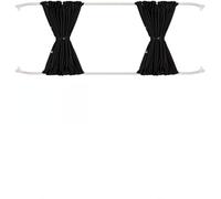 Rideau Voiture,Rideau Van AméNagé Rideaux Pare-Soleil Occultants for Voiture,Utilisation Adaptée pour VW T5, T6 Et T6.1(Left Center Window)