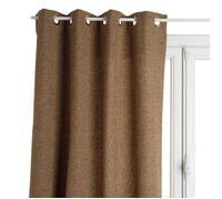 Rideau ""Wild"" beige 140x260cm - Atmosphera createur d'interieur