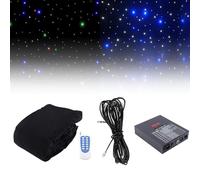 Rideaux à LED pour toile de fond de scène, drapé pliable avec contrôleur pour mariage, fête de Noël, spectacle de club - 3 x 4 m