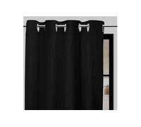 Rideaux à oillets Bohème noir 135x250 cm