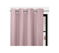 Rideaux à oillets Bohème rose 135x250 cm